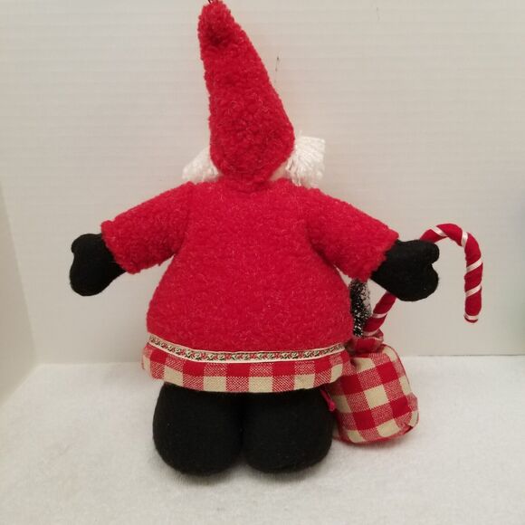 Russ Judy Lynn Collection Stuffed Santa Claus Winter's Country Home12" - Picture 8 of 16